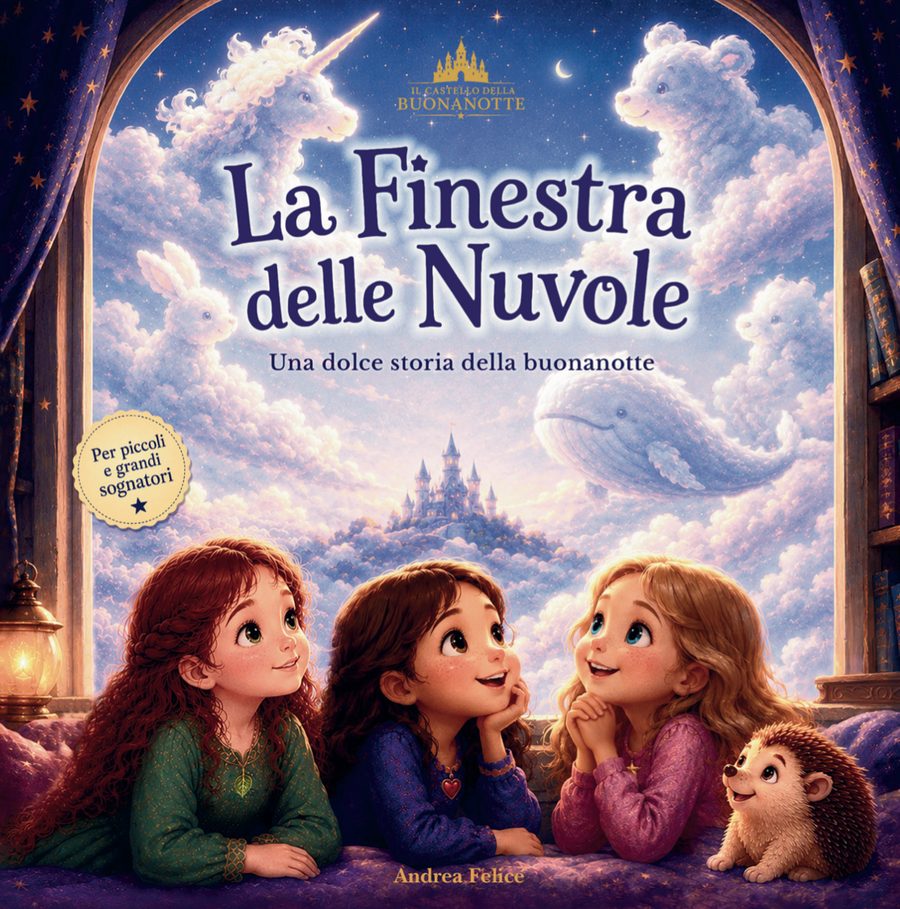 Copertina del libro La Finestra delle Nuvole