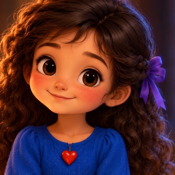Lavinia, una delle tre principesse del Castello della Buonanotte
