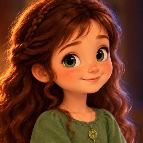 Linda, una delle tre principesse del Castello della Buonanotte
